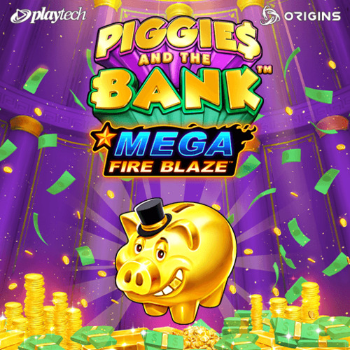 Mega Fire Blaze Piggies and the Bank